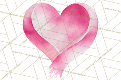 Watercolor Pink Ribbon Clipart, Breast Cancer Awareness PNG Product Image 4