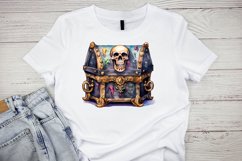 Watercolor Pirates Clipart Bundle - 15 Designs Product Image 3