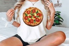 Watercolor Pizza Clipart Bundle Product Image 2