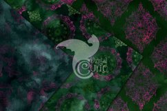 Watercolor Plum Damask Digital Paper Product Image 4