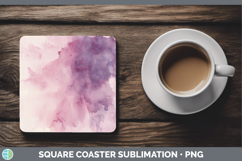 GorgeousWatercolor Square Coaster design.