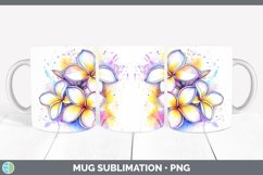 GorgeousWatercolor Mug Wrap design.