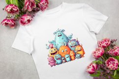 Family, Birthday Clipart ,Birthday Girl, Birthday Boy, Family Clipart, Family Day, Mother&#039;s Day, Father&#039;s Day, Monster, Monster Design, Monster Watercolor, Monster Vector ,Monster Wall Art, Wall Art, Monster Art, Monster Sublimation, Monster Hand Drawn