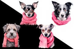 Cute dogs Watercolor Sublimation clipart PNG Product Image 2