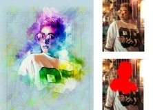 Watercolor Portrait Art Product Image 10