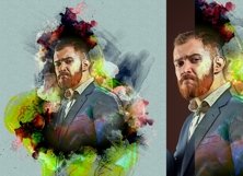 Watercolor Portrait Art Product Image 16