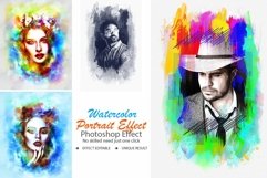 Watercolor Art Portrait Effect Product Image 1