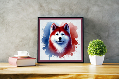 Watercolor Portraits of Akita Inu Product Image 3