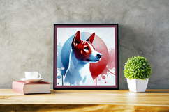 Watercolor Portraits of Basenji Product Image 3