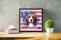 Watercolor Portraits of Beagle Product Image 4