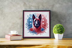 Watercolor Portraits of Belgian Malinois Product Image 3