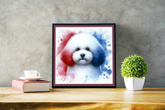Watercolor Portraits of Bichon Frise Product Image 5