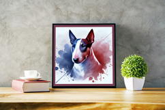 Watercolor Portraits of Bull Terrier Product Image 2