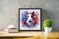 Watercolor Portraits of Bull Terrier Product Image 4