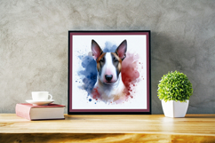 Watercolor Portraits of Bull Terrier Product Image 5