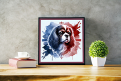 Watercolor Portraits of Cavalier King Charles Spaniel Product Image 2