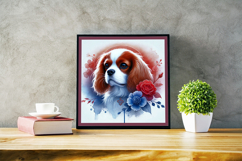 Watercolor Portraits of Cavalier King Charles Spaniel Product Image 4