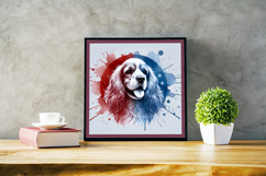 Watercolor Portraits of English Cocker Spaniel Product Image 2