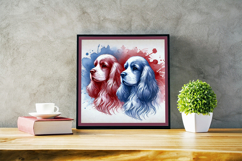 Watercolor Portraits of English Cocker Spaniel Product Image 5