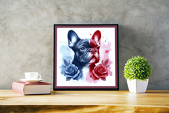 Watercolor Portraits of French Bulldog Product Image 2