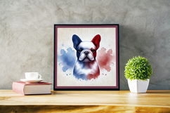 Watercolor Portraits of French Bulldog Product Image 4