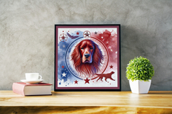 Watercolor Portraits of Irish Setter Product Image 2