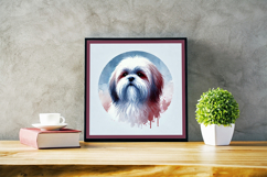 Watercolor Portraits of Lhasa Apso Product Image 2