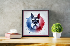 Watercolor Portraits of Miniature Schnauzer Product Image 2