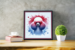 Watercolor Portraits of Poodle Product Image 4
