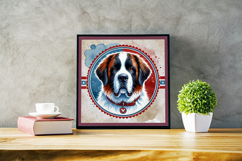 Watercolor Portraits of Saint Bernard Product Image 2
