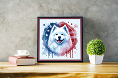 Watercolor Portraits of Samoyed Product Image 2