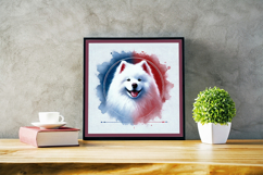 Watercolor Portraits of Samoyed Product Image 4