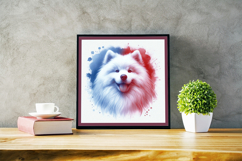 Watercolor Portraits of Samoyed Product Image 5