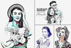 Watercolor Poster Art Effect Product Image 1