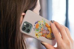 Prairie flowers blooming anatomical larynx with thyroid ART Product Image 3