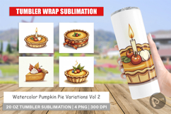 Pumpkin Pie Tumbler Product Image 1