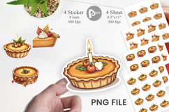 Pumpkin Pie Sticker Product Image 1