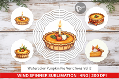 Pumpkin Pie Wind Spinner Product Image 1