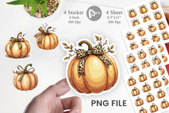 Pumpkin Variations Sticker Product Image 1