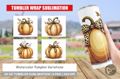 Pumpkin Variations Tumbler Product Image 1