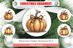 Pumpkin Variations Ornament Product Image 1