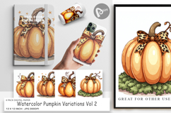 Pumpkin Variations Digital Paper Product Image 1