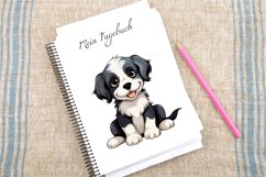 Watercolor Puppy Clipart Bundle Product Image 4