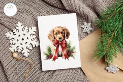 Puppy Dog Christmas Sublimation Designs Product Image 4