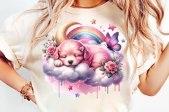 watercolor puppy rainbow png, cute dog clipart, baby puppy watercolor, nursery dog sublimation, pastel puppy png, dreamy dog clipart, watercolor puppy printable, puppy cloud art, baby shower puppy png, watercolor animal design