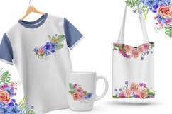 Floral Bouquets Clipart. Sublimation PNG Product Image 2