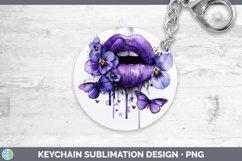 GorgeousWatercolor Keychain design.