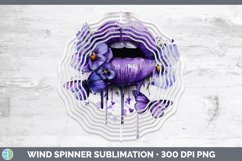 GorgeousWatercolor Wind Spinner design.