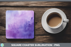 GorgeousWatercolor Square Coaster design.