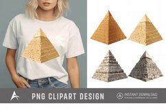 Watercolor Pyramid Clipart Product Image 1